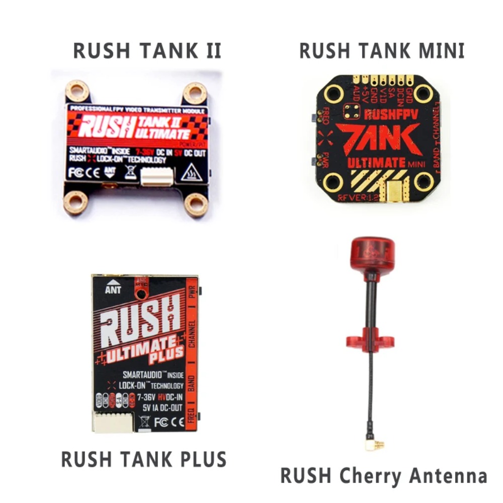 RUSH TANK Ultimate II/Mini/PLU - Drone Racing Transmitter avaliação e preço